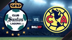 Santos Laguna vs. América por la Liga MX.