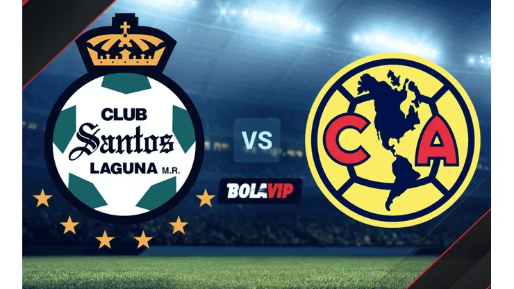 Santos Laguna vs. América por la Liga MX.