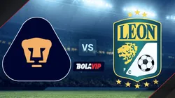 Pumas UNAM vs. León por la Liga MX.