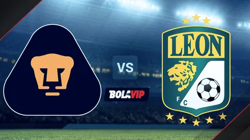 Pumas UNAM vs. León por la Liga MX.
