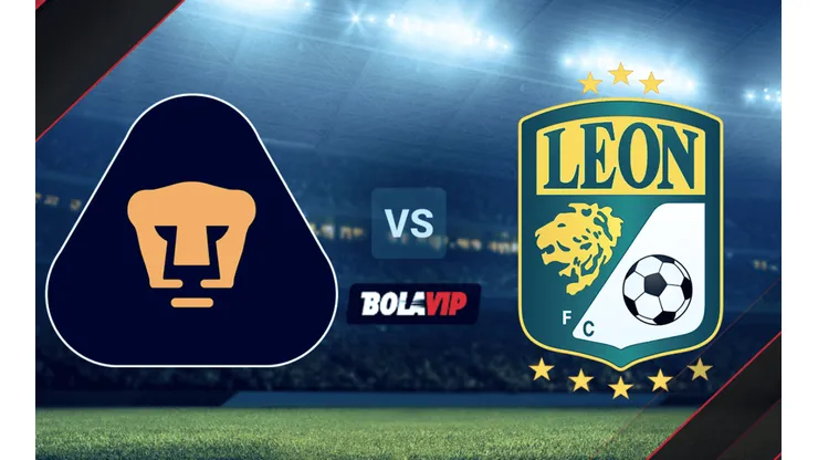 Pumas UNAM vs. León por la Liga MX.