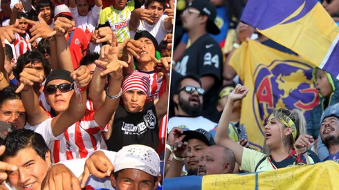 Chivas y América encabezan la encuesta nacional de popularidad.