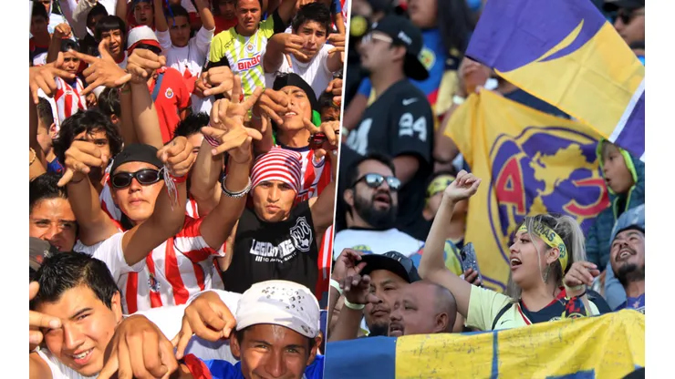 Chivas y América encabezan la encuesta nacional de popularidad.