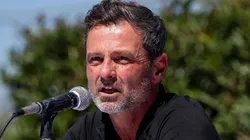 Diego Cocca en la presentación de los refuerzos de Atlas