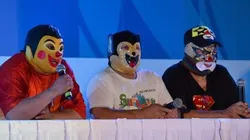 El Trío Fantasía previo a una presentación en Cancún durante 2017. (Foto: Bolavip)