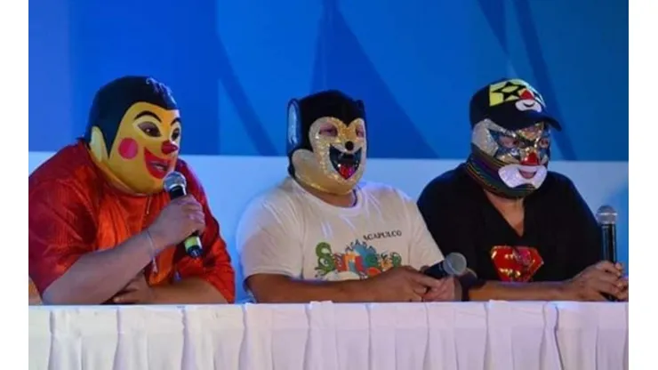 El Trío Fantasía previo a una presentación en Cancún durante 2017. (Foto: Bolavip)