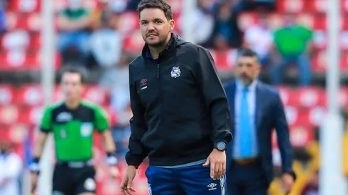 Nicolás Larcamón en La Corregidora