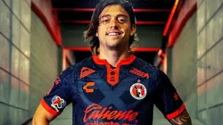 Montecinos con la camiseta de Tijuana