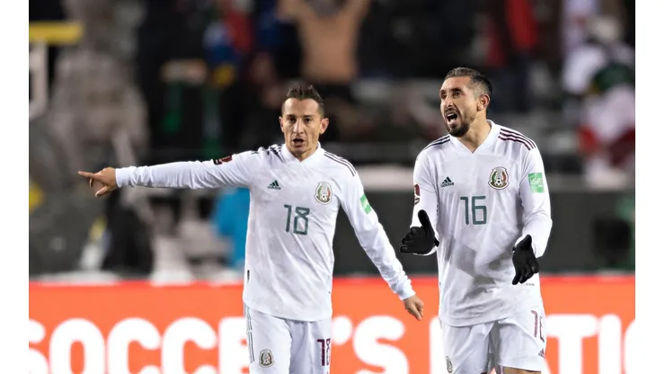 Andrés Guardado y Héctor Herrera suman juntos 266 partidos con la selección mexicana.