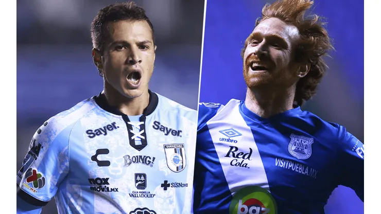 Querétaro vs. Puebla por la Liga MX (Fotos: Imago).