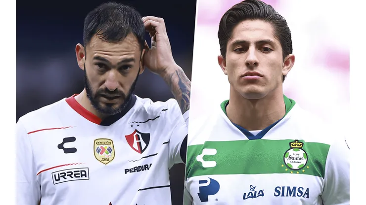 Atlas vs. Santos Laguna por la Liga MX (Foto: Imago).