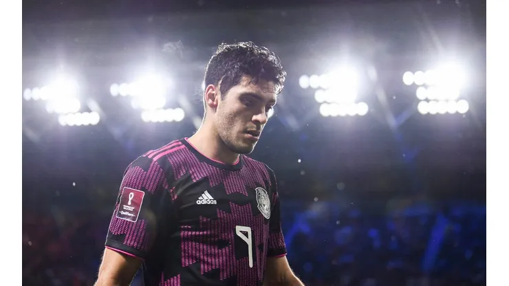Raúl Jiménez en el cruce con Estados Unidos
