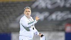 Martino en la previa al cruce con Jamaica