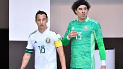 Andrés Guardado y Guillermo Ochoa en el octagonal de la Concacaf.