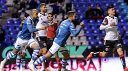 La reacción del Puebla comenzó con el penalti anotado por George Corral.