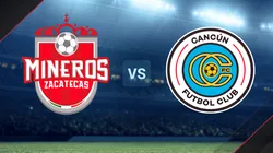 Mineros vs. Cancún por la Liga de Expansión.