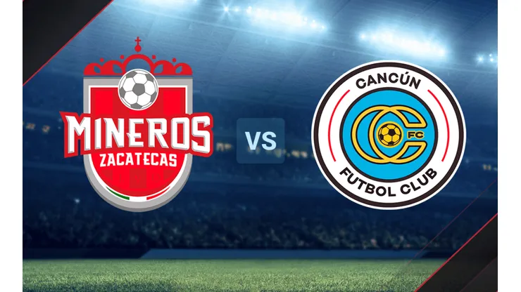 Mineros vs. Cancún por la Liga de Expansión.