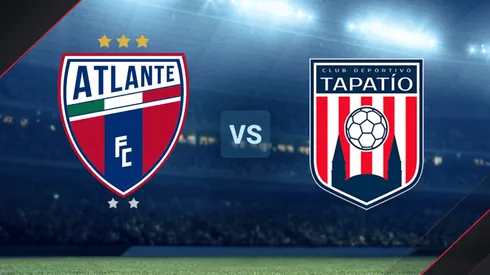 Atlante vs. Tapatío por la Liga de Expansión.