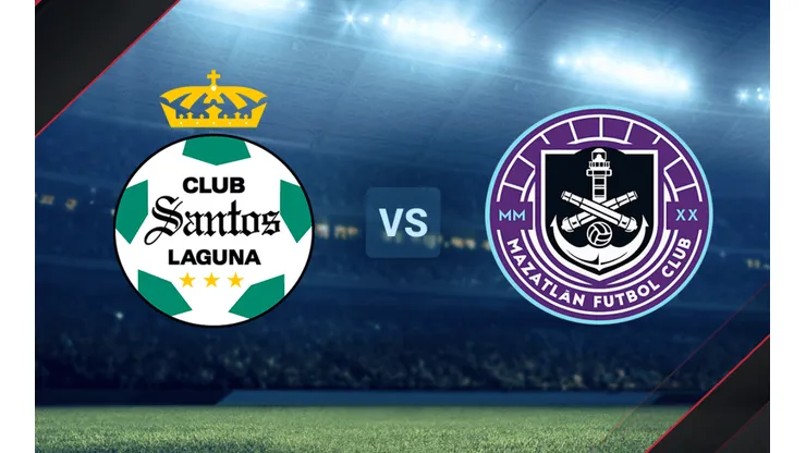 Santos Laguna vs. Mazatlán por la Copa del Pacífico.