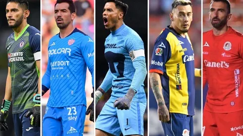 Rubens Sambueza, el único jugador de campo entre los cinco más veteranos del Clausura 2022.