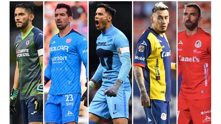 Rubens Sambueza, el único jugador de campo entre los cinco más veteranos del Clausura 2022.