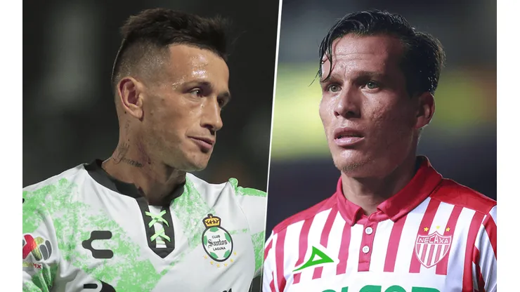 Santos Laguna vs. Necaxa por la Liga MX (Fotos: Getty).