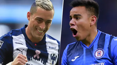 Monterrey vs. Cruz Azul por la Liga MX (Fotos: Getty).