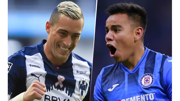 Monterrey vs. Cruz Azul por la Liga MX (Fotos: Getty).