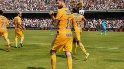 André-Pierre Gignac celebrando la victoria de Tigres