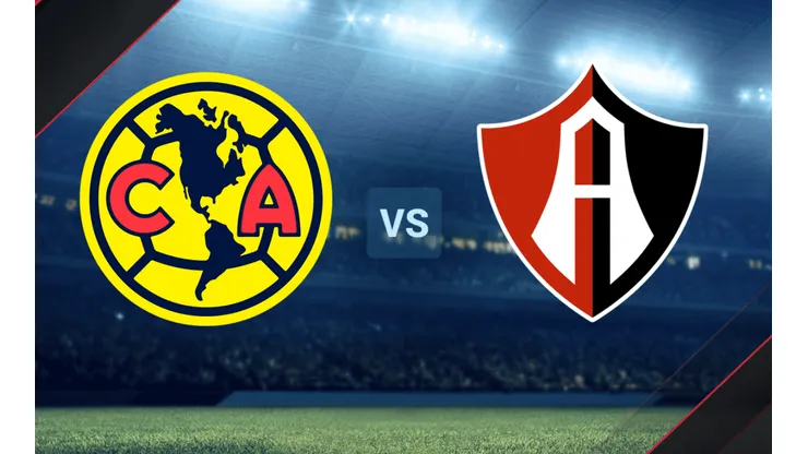 Club América vs. Atlas por la Liga MX.