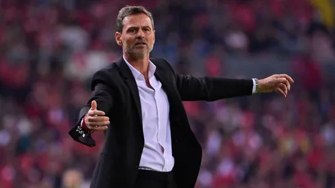 Diego Cocca en la final del Apertura 2021