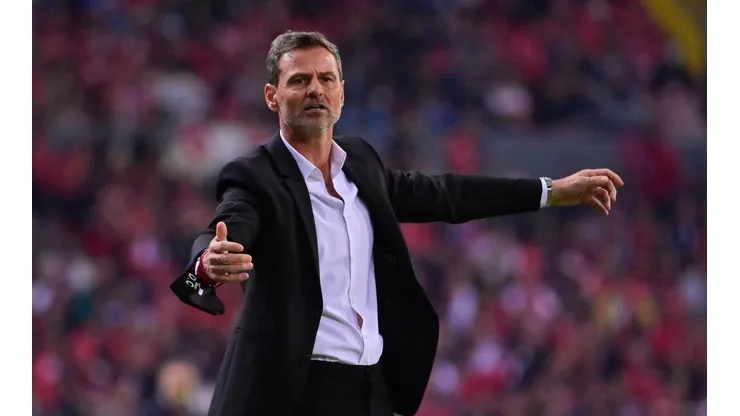 Diego Cocca en la final del Apertura 2021