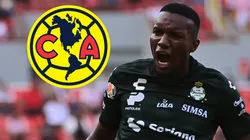 América avanza por el atacante de Santos Laguna.