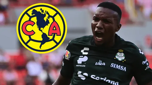 América avanza por el atacante de Santos Laguna.