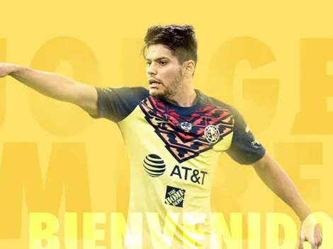 Emotiva presentación de Jorge Meré en América