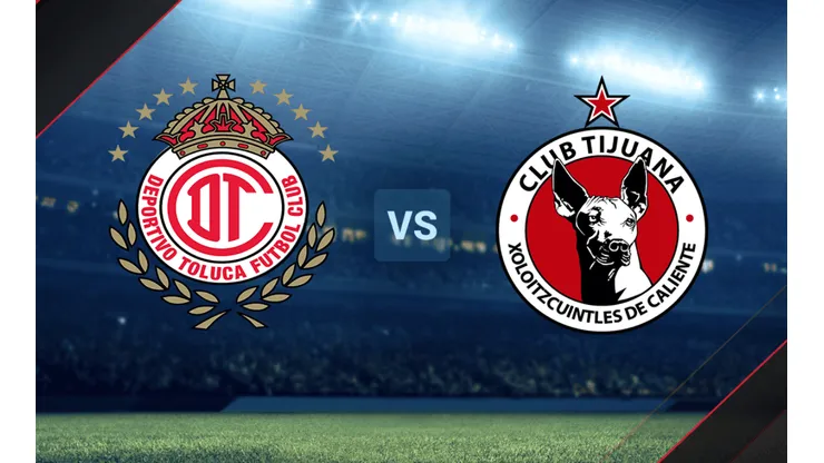 Toluca vs. Tijuana por la Liga MX Femenil.