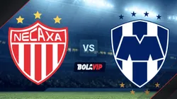 Necaxa vs. Rayados de Monterrey por la Liga MX.