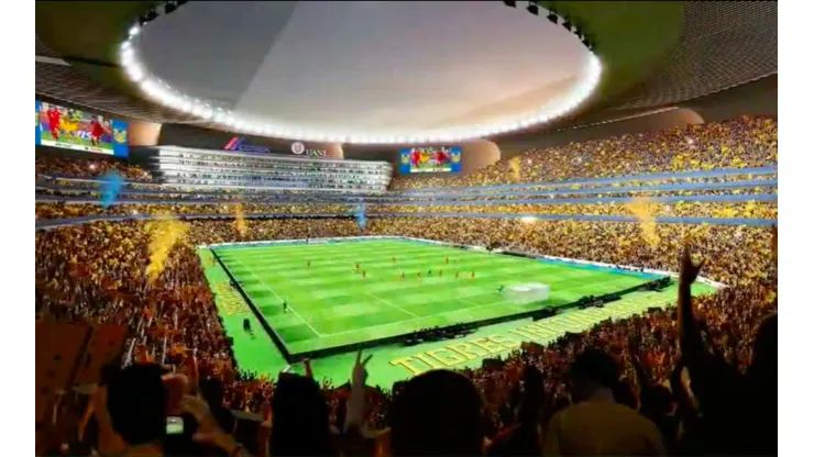 Vista previa del nuevo estadio de los Tigres.