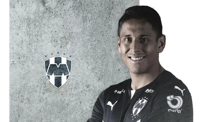 Luis Romo, flamante refuerzo de Rayados de Monterrey.