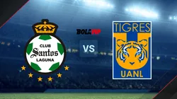 Santos Laguna vs. Tigres UANL por el Torneo Clausura 2022 de la Liga MX