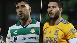 Santos Laguna vs. Tigres UANL por la Liga MX (Foto: Imago).
