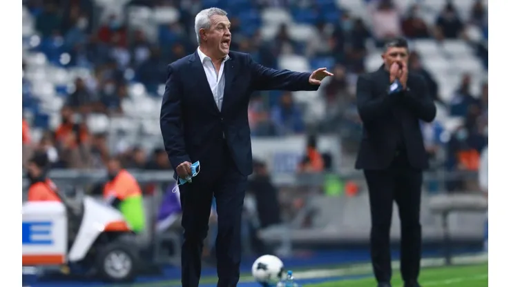 Javier Aguirre en la primera fecha del Clausura 2022