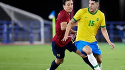 Nino Mota en la final del torneo olímpico Tokio 2020.