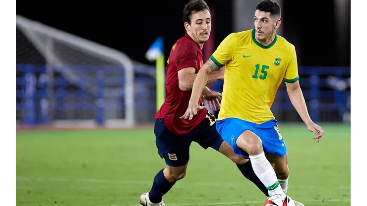 Nino Mota en la final del torneo olímpico Tokio 2020.