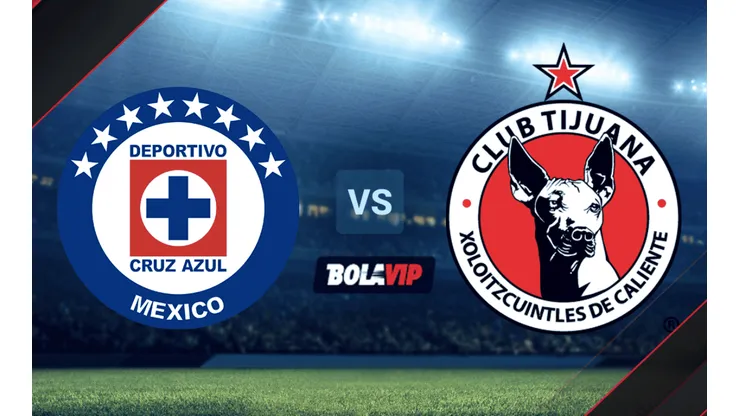 Cruz Azul vs. Xolos de Tijuana por la Liga MX.