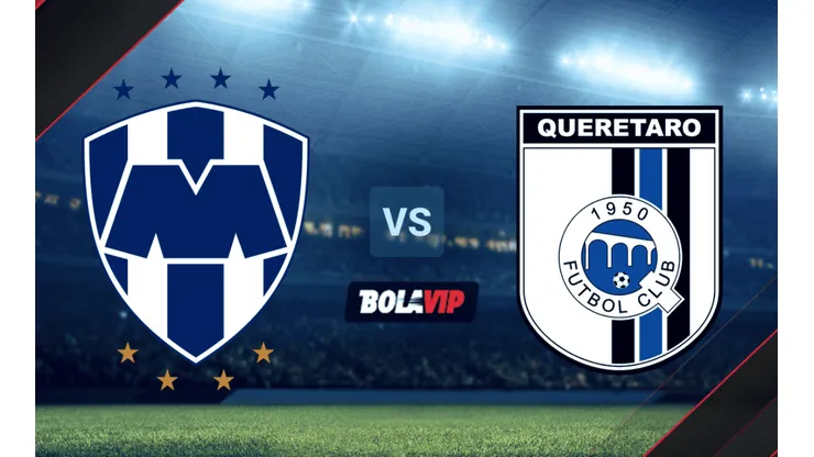 Rayados de Monterrey vs. Querétaro por la Liga MX.