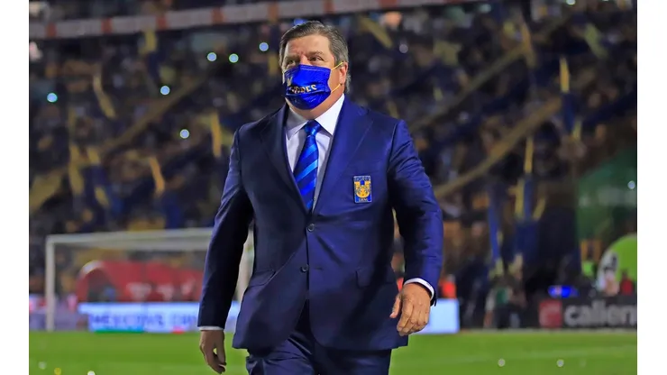 Miguel Herrera en la semifinal del Apertura 2021