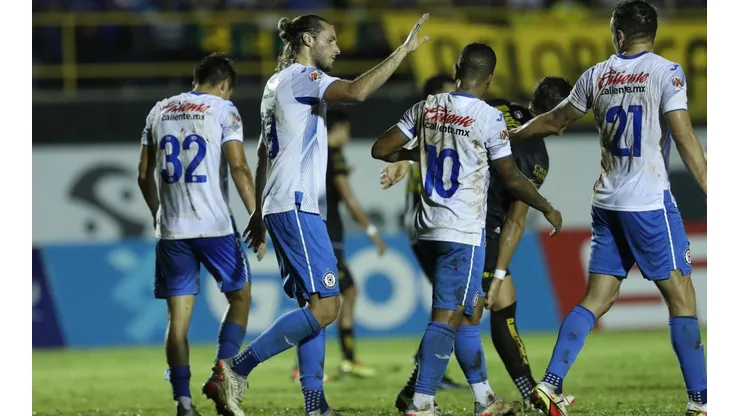 Cruz Azul en partido de pretemporada ante Venados.