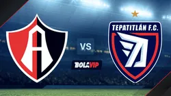 Atlas vs. Tepatitlán por un amistoso de pretemporada.