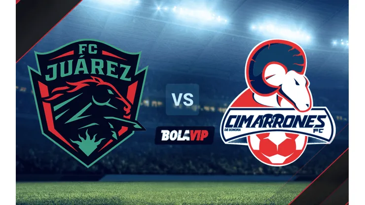 FC Juárez vs. Cimarrones de Sonora por un amistoso de pretemporada.